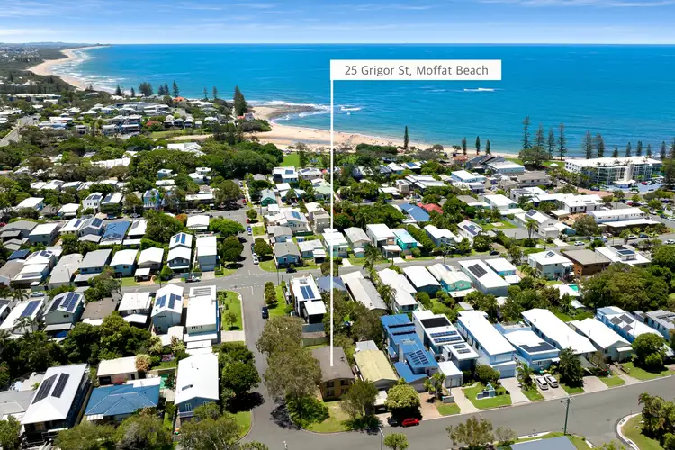 Main view of Homely house listing, 25 Grigor Street, Moffat Beach QLD 4551