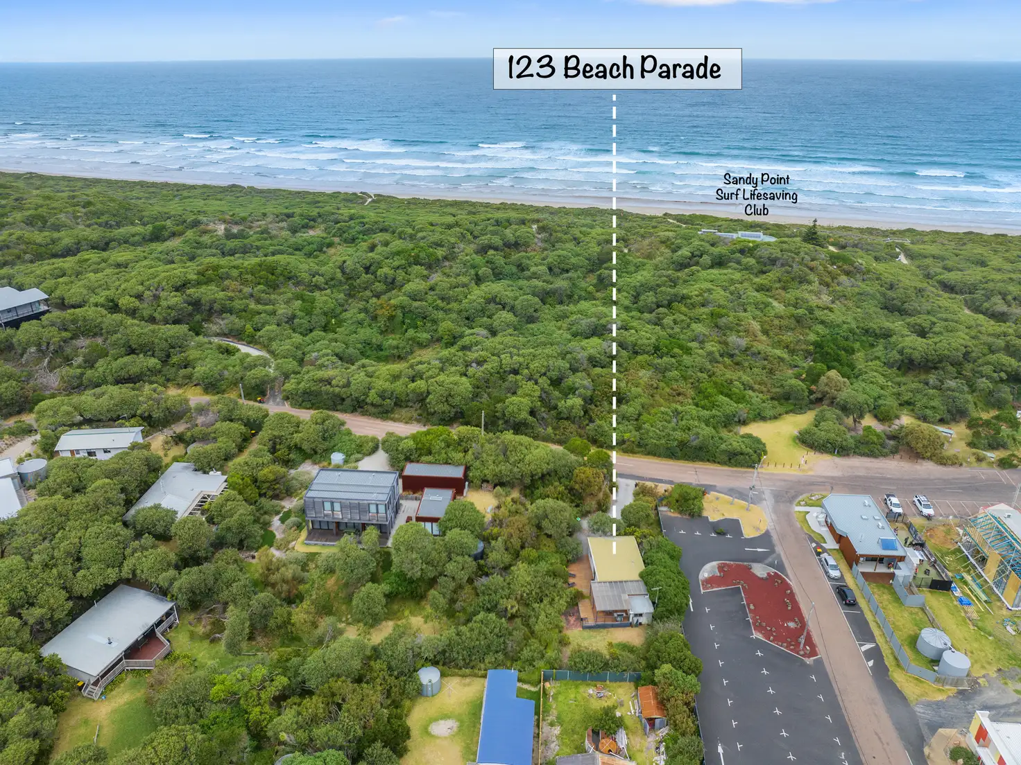Main view of Homely house listing, 123 Beach Pde, Sandy Point VIC 3959