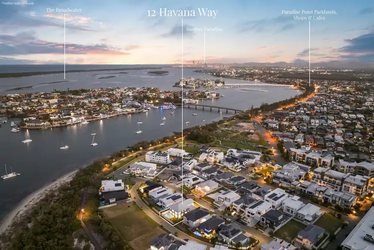 Fifth view of Homely house listing, 12 Havana Way, Paradise Point QLD 4216