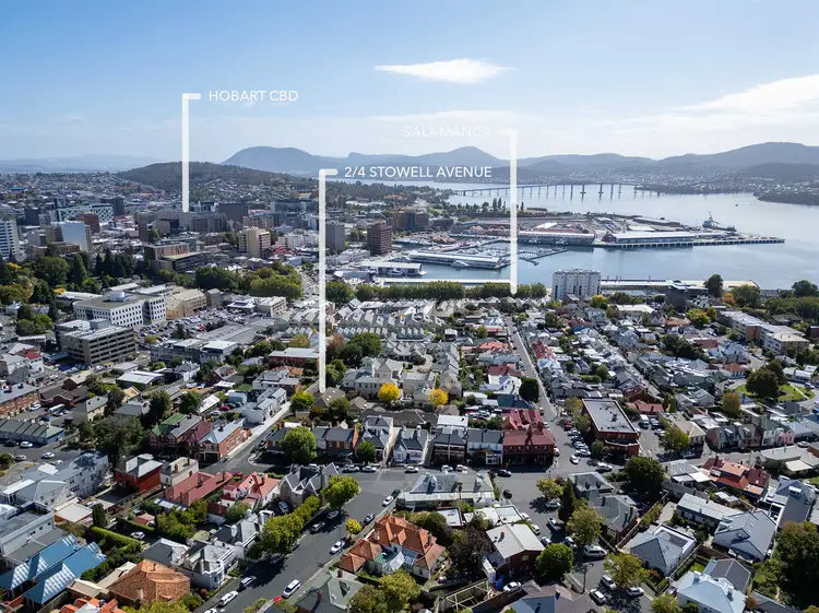 Main view of Homely house listing, 2/4 Stowell Avenue, Battery Point TAS 7004