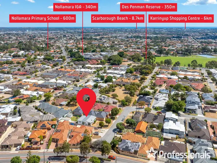 Second view of Homely house listing, 3 Ilumba Way, Nollamara WA 6061