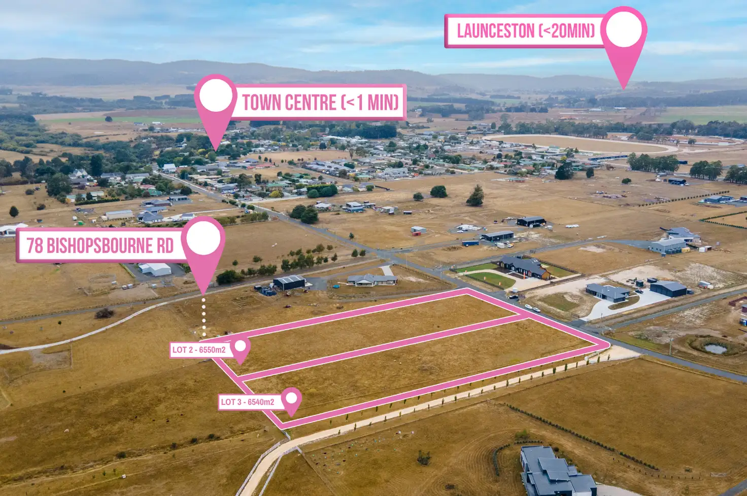 Main view of Homely land listing, Lot 2 / 78 Bishopsbourne Road, Carrick TAS 7291