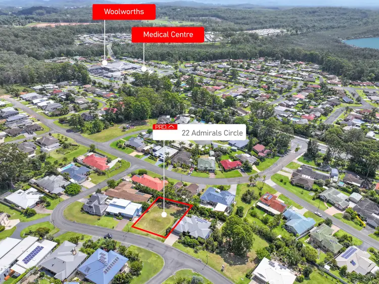 Fourth view of Homely land listing, 22 Admirals Circle, Lakewood NSW 2443