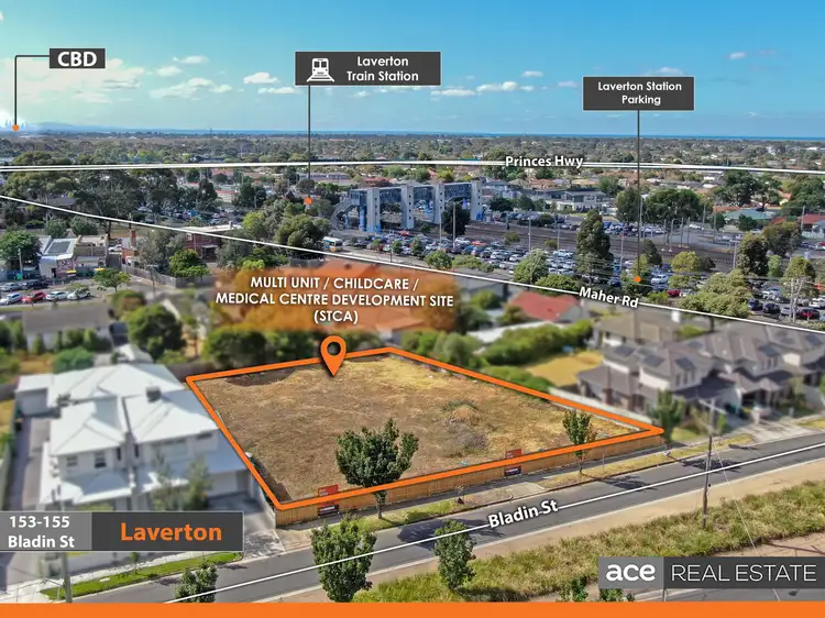 Main view of Homely land listing, 153 - 155 Bladin Street, Laverton VIC 3028