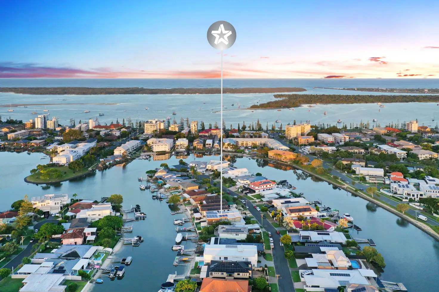 Main view of Homely townhouse listing, 1/21 Vaggelas Crescent, Biggera Waters QLD 4216