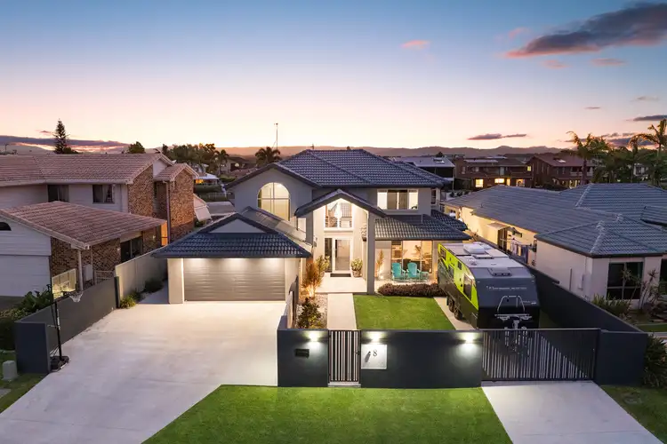 Second view of Homely house listing, 8 Seabreeze Street, Paradise Point QLD 4216