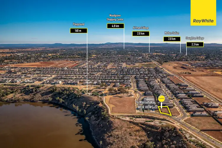 Second view of Homely land listing, 14 Marriott Boulevard, Weir Views VIC 3338