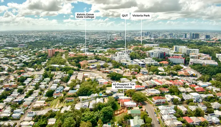 Third view of Homely house listing, 40 Prospect Terrace, Kelvin Grove QLD 4059
