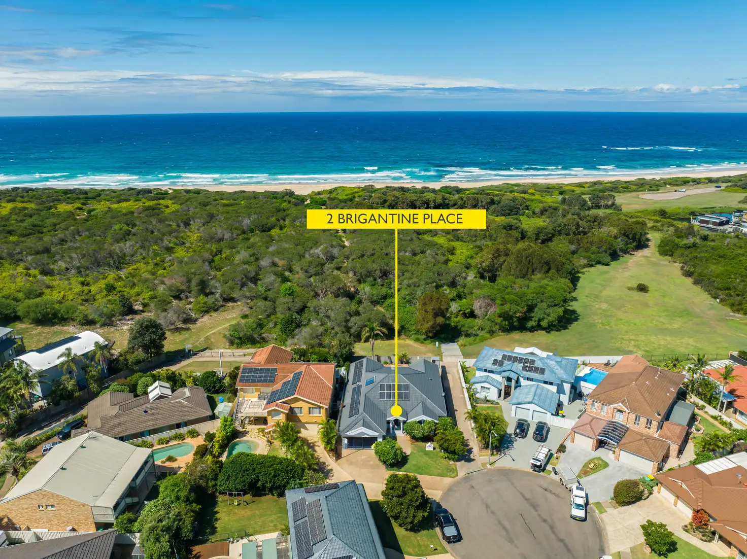 Main view of Homely house listing, 2 Brigantine Place, Caves Beach NSW 2281