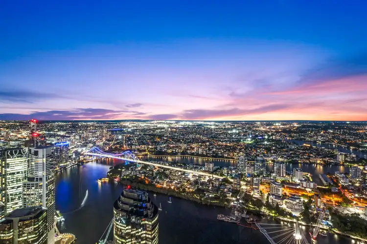 Main view of Homely apartment listing, 8508/222 Margaret Street, Brisbane City QLD 4000