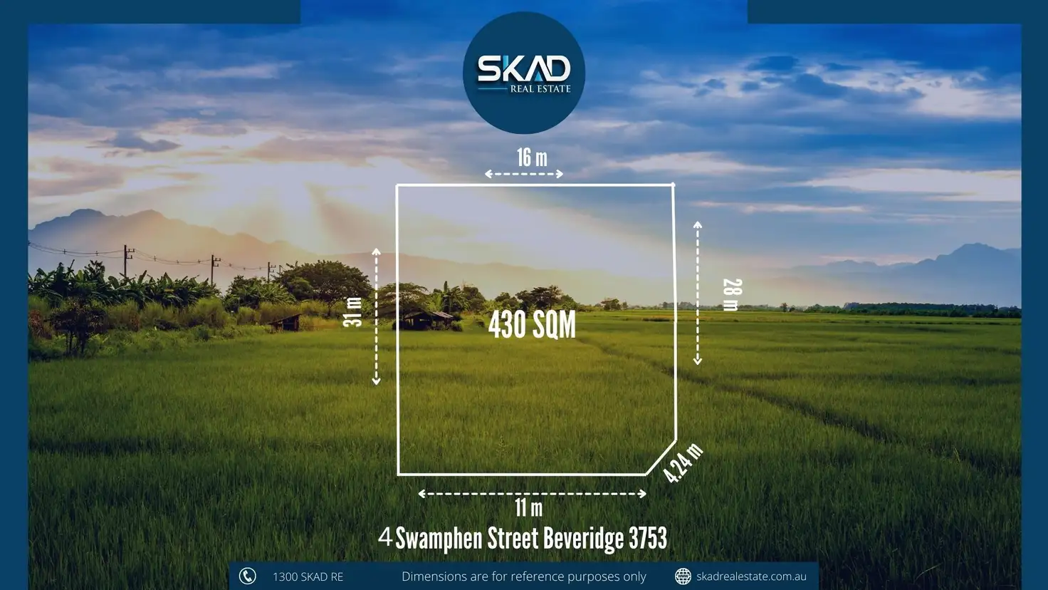 Main view of Homely land listing, 4 Swamphen Street, Beveridge VIC 3753
