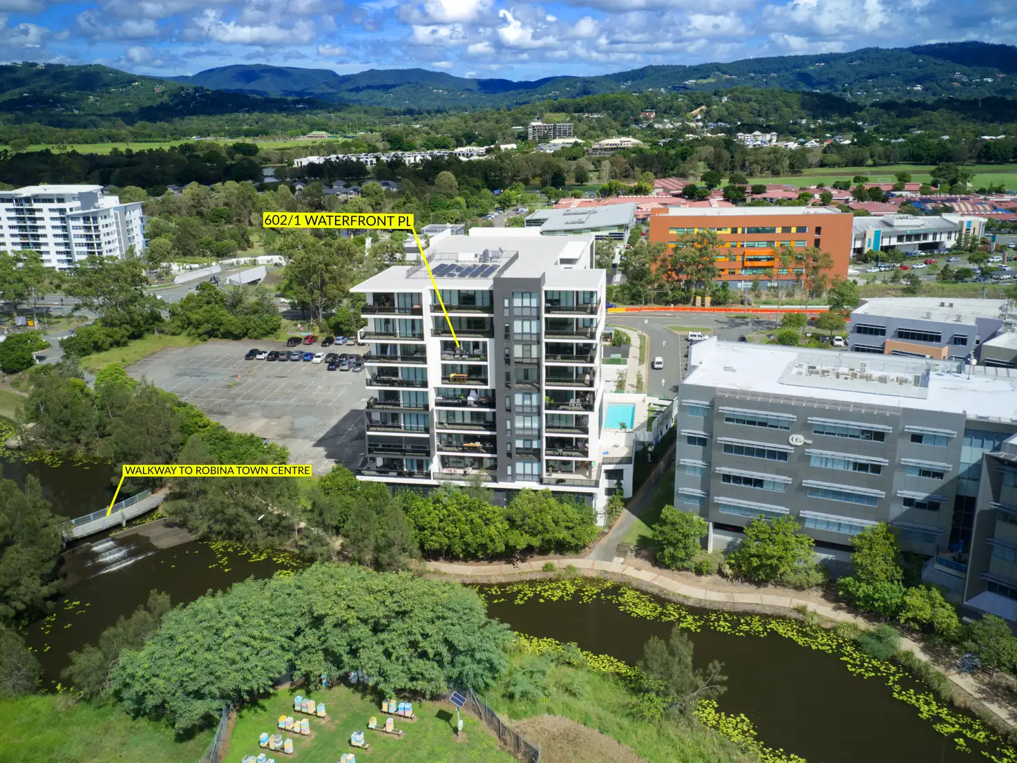 Main view of Homely apartment listing, 602/1 Waterfront Place, Robina QLD 4226