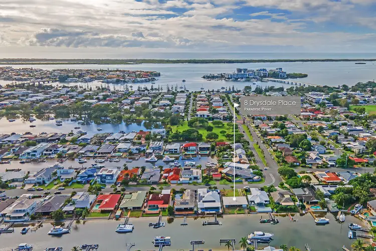 Second view of Homely house listing, 8 Drysdale Place, Paradise Point QLD 4216