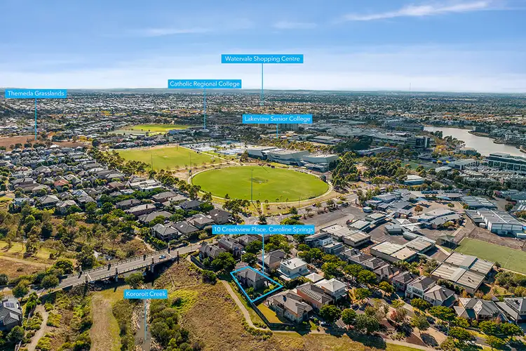 Third view of Homely house listing, 10 Creekview Place, Caroline Springs VIC 3023