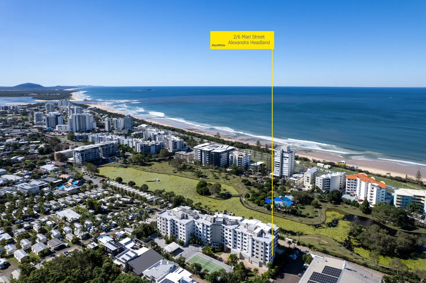 Main view of Homely unit listing, 2/6 Mari Street, Alexandra Headland QLD 4572