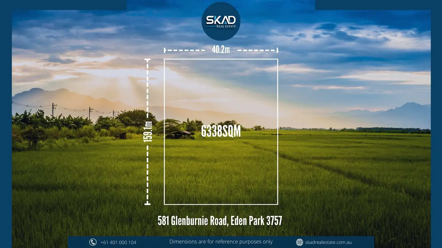 Main view of Homely land listing, 581 Glenburnie Road, Eden Park VIC 3757