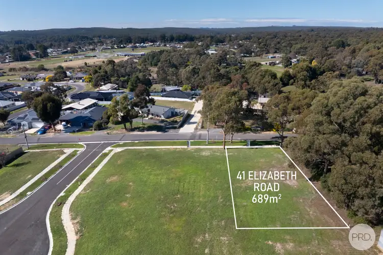 Main view of Homely land listing, 41 Elizabeth Road, Creswick VIC 3363