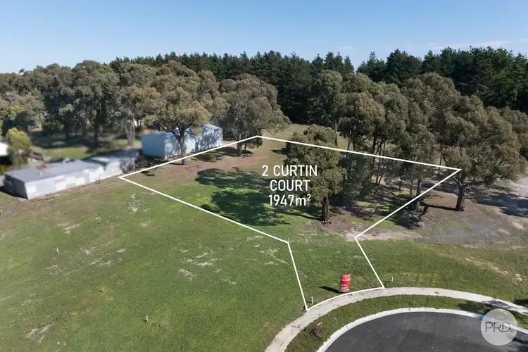 Main view of Homely land listing, 2 Curtin Court, Creswick VIC 3363