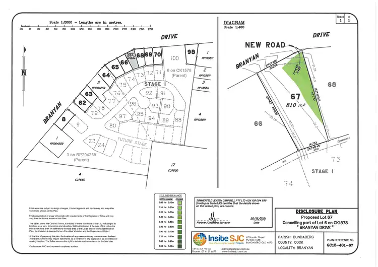 Third view of Homely land listing, Proposed Lot 67 Branyan Drive, Branyan QLD 4670