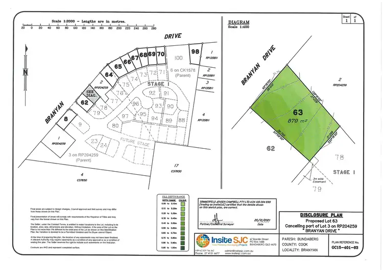 Third view of Homely land listing, Proposed Lot 63 The Ridge on Branyan, Branyan QLD 4670