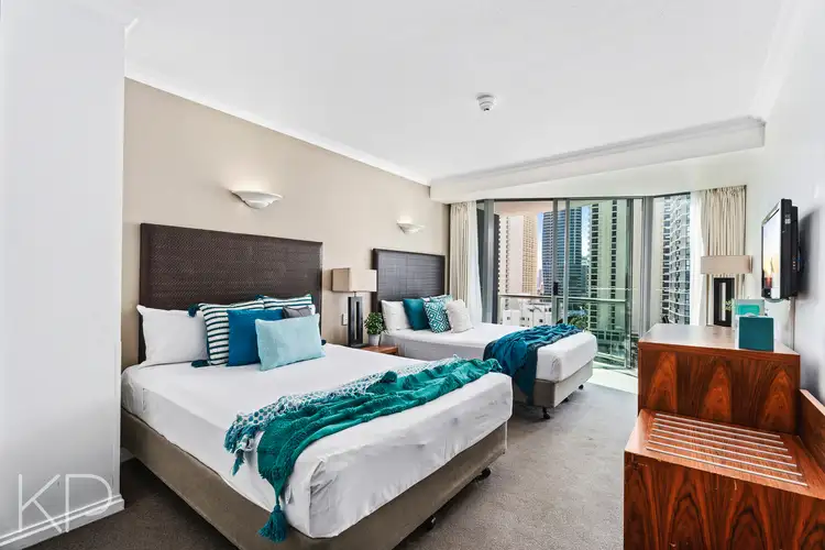 Fifth view of Homely apartment listing, 1105 & 1106/25 Laycock Street, Surfers Paradise QLD 4217