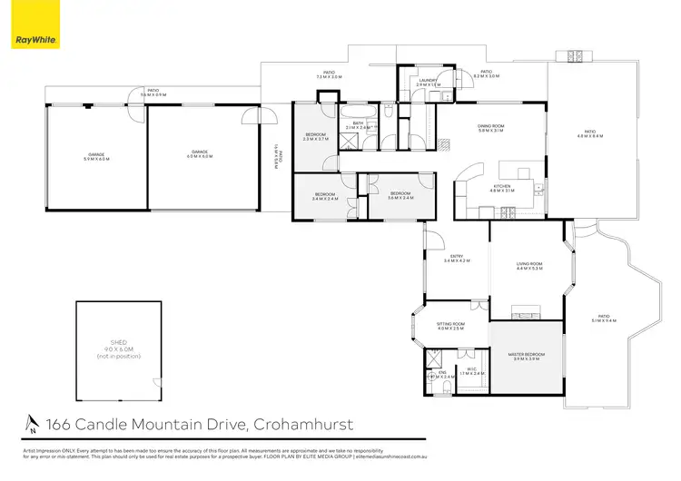 Third view of Homely house listing, 166 Candle Mountain Drive, Crohamhurst QLD 4519