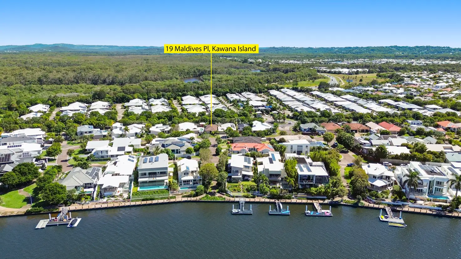 Main view of Homely house listing, 19 Maldives Place, Kawana Island QLD 4575