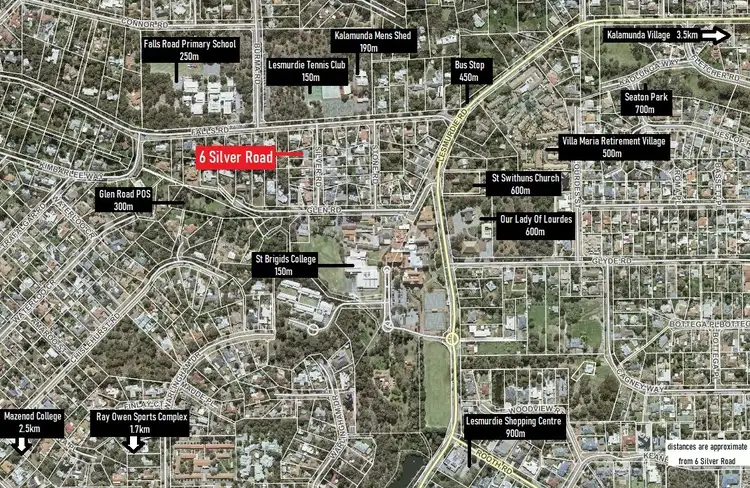 Fourth view of Homely house listing, 6 Silver Road, Lesmurdie WA 6076