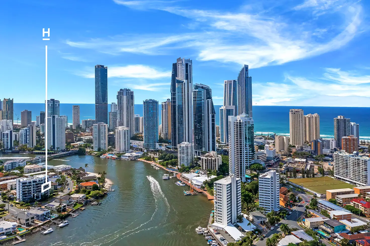 Main view of Homely unit listing, 503/6 Tarcoola Crescent, Chevron Island QLD 4217