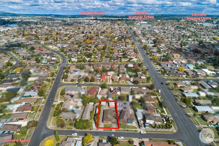 Main view of Homely block of units listing, 1 and 2/3 Evelyn Street, Wendouree VIC 3355