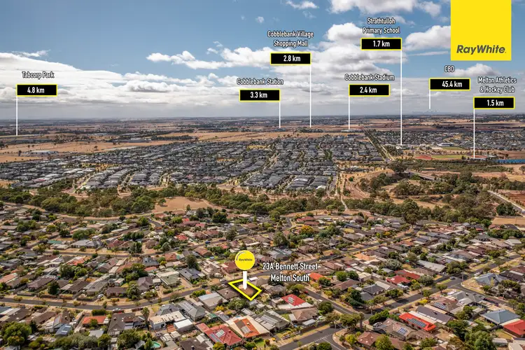 Third view of Homely land listing, 23A Bennett Street, Melton South VIC 3338
