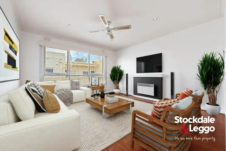 Second view of Homely apartment listing, 10/191 Brighton Road, Elwood VIC 3184