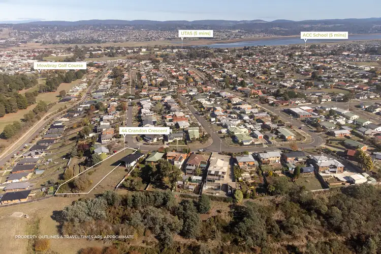 Second view of Homely land listing, 44 Crandon Crescent, Newnham TAS 7248