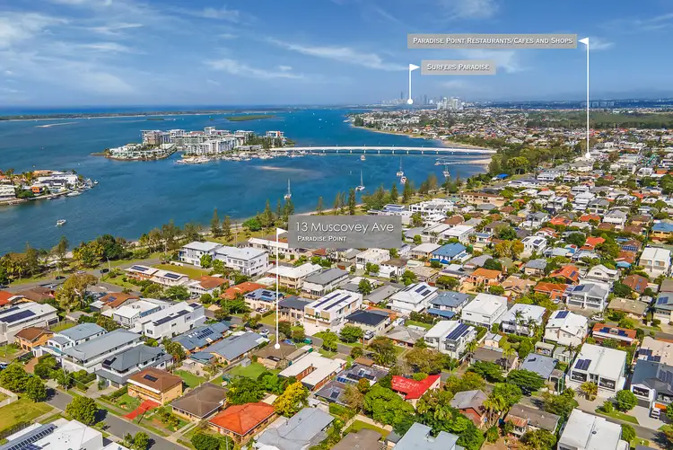 Main view of Homely house listing, 13 Muscovey Avenue, Paradise Point QLD 4216