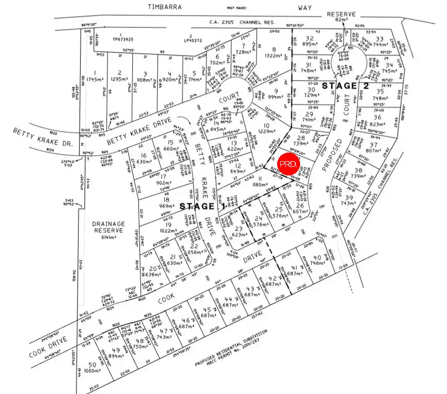 Main view of Homely land listing, 2 Wildflower Court, Red Cliffs VIC 3496