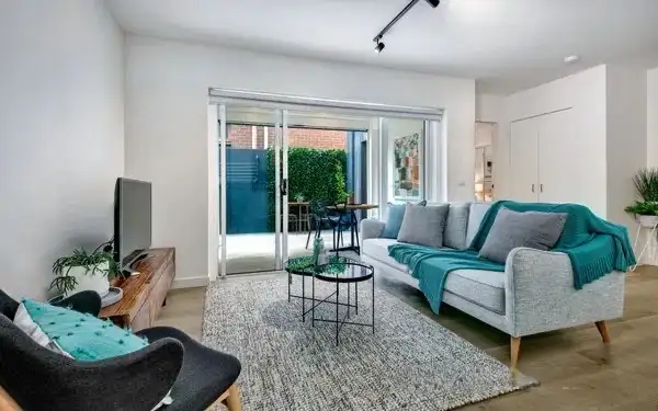 Third view of Homely apartment listing, 2/4 Pridham Street, Kensington VIC 3031