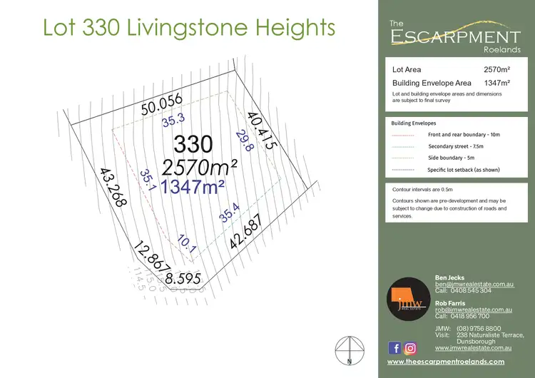 Third view of Homely land listing, LOT 330 Livingstone Heights - The Escarpment, Roelands WA 6226