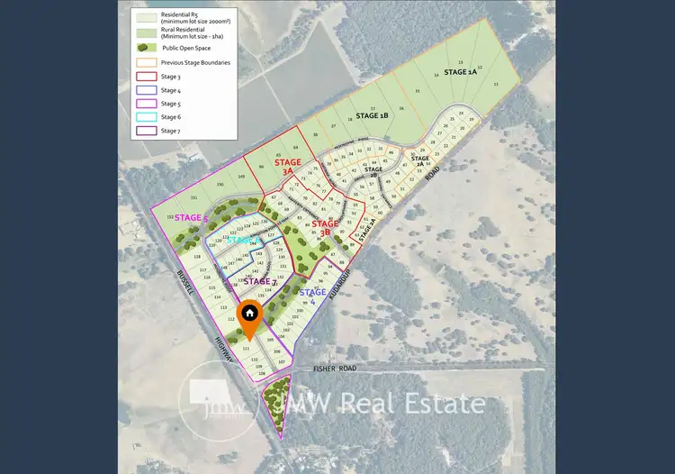 Seventh view of Homely land listing, LOT 111 Kudardup Heights, Kudardup WA 6290