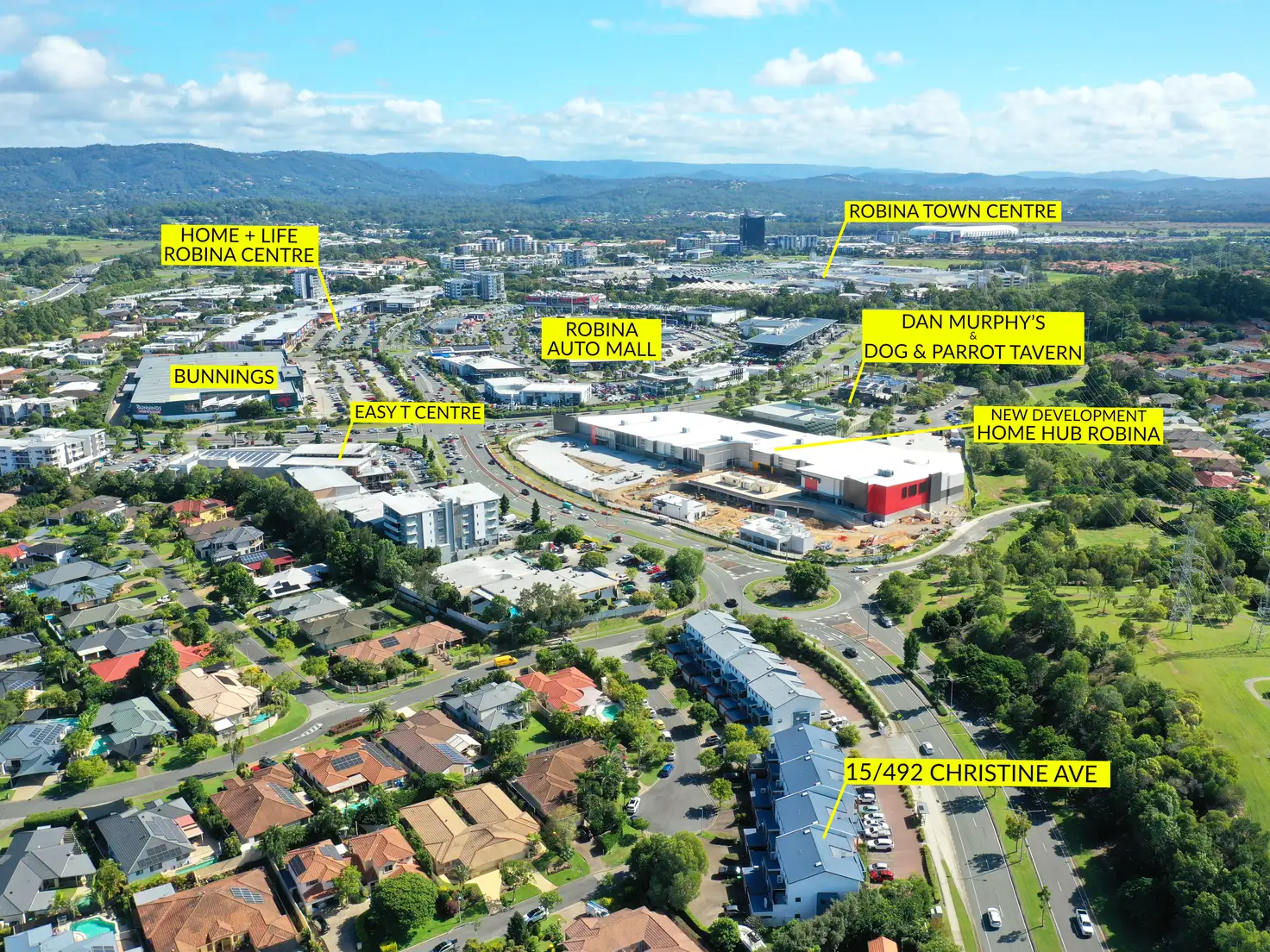 Main view of Homely townhouse listing, 15/23 Peppertree Circuit, Robina QLD 4226