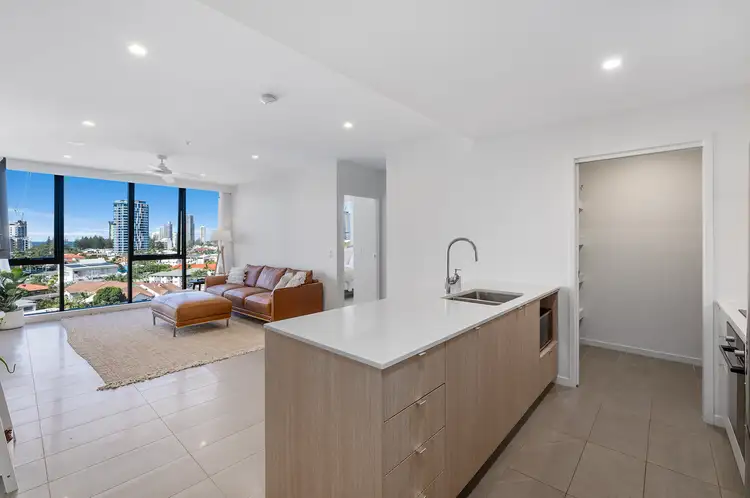 Second view of Homely apartment listing, 908/15-17 Cannes Avenue, Surfers Paradise QLD 4217