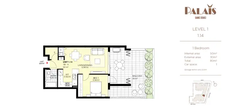 Fourth view of Homely apartment listing, 114/371 Rocky Point Road, Sans Souci NSW 2219