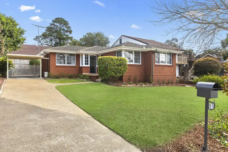 Main view of Homely house listing, 31 Ida Street, Hornsby NSW 2077