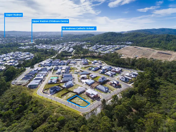Third view of Homely land listing, LOT 4048 Sundown Circuit, Upper Kedron QLD 4055