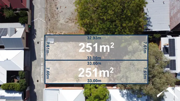 Main view of Homely land listing, 17 & 19 Sholl Lane, North Perth WA 6006