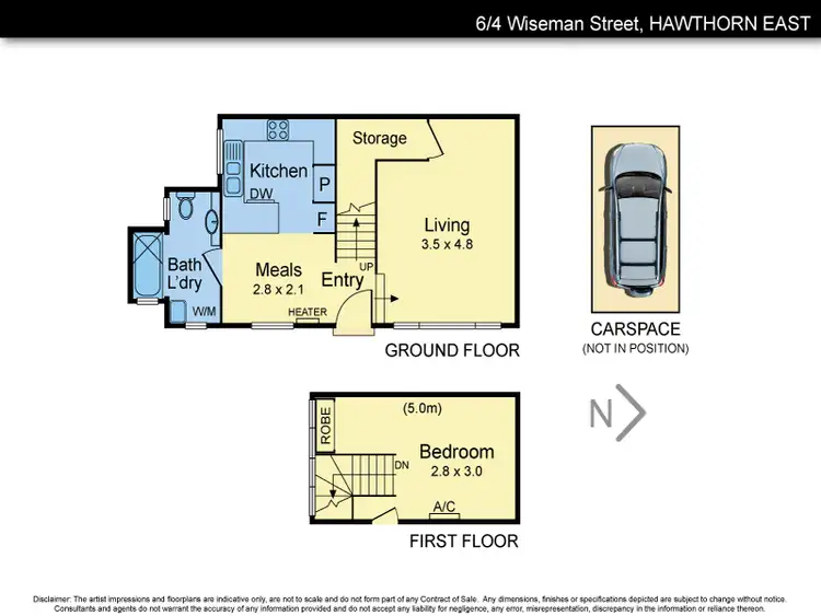 Seventh view of Homely apartment listing, 6/4 Wiseman Street, Hawthorn East VIC 3123