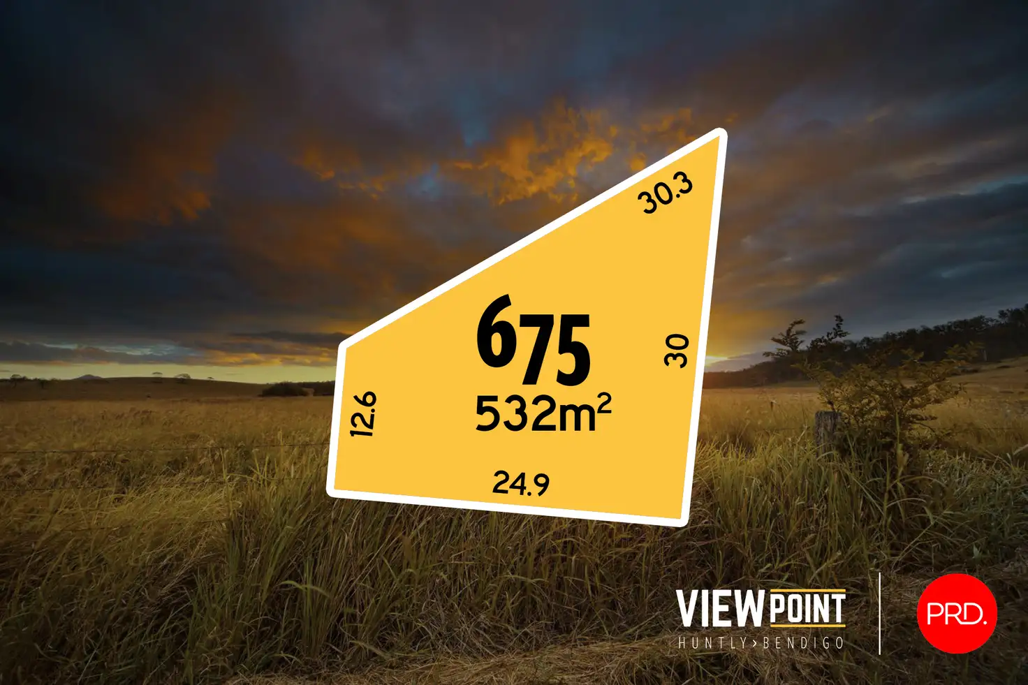 Main view of Homely land listing, LOT 675 Ayton Street, Huntly VIC 3551