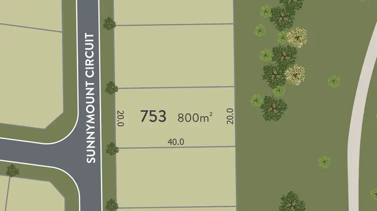 Main view of Homely land listing, Lot 753 Sunnymount Circuit, Bohle Plains QLD 4817