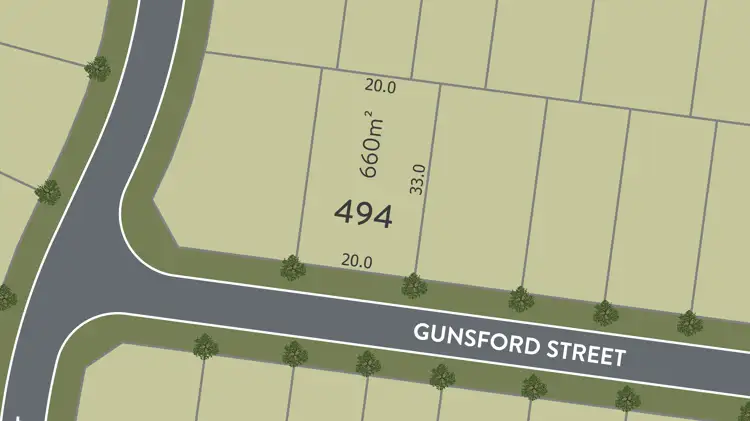 Main view of Homely land listing, Lot 494 Gunsford Street, Bohle Plains QLD 4817