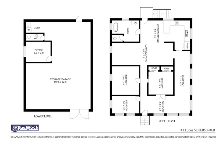 Second view of Homely house listing, 43 LUCAS STREET, Berserker QLD 4701