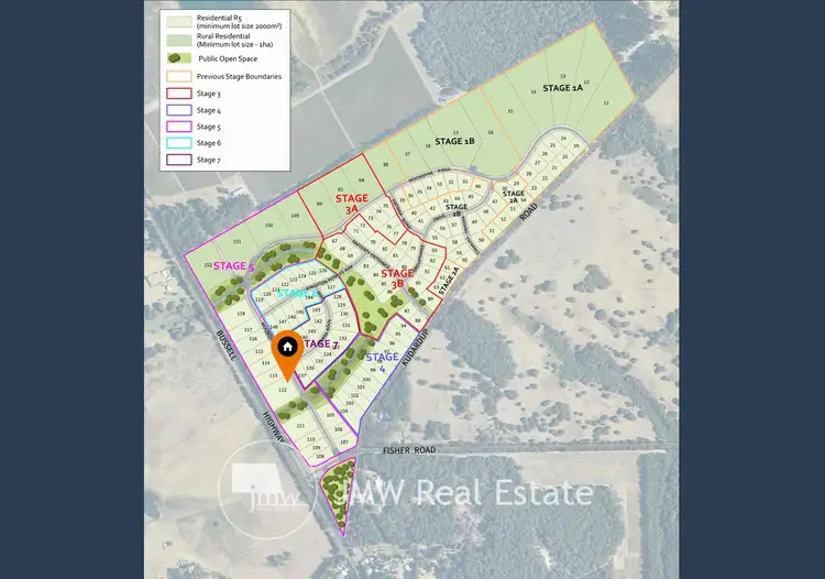 Sixth view of Homely land listing, LOT 112 Kudardup Heights, Kudardup WA 6290
